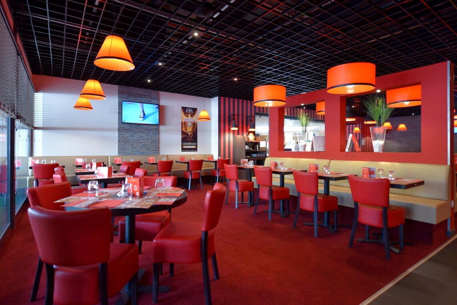 Restaurant galerie marchande